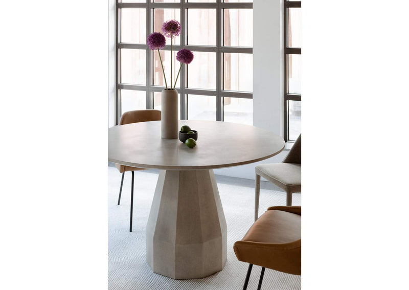 JK-1010-18-0 Templo Outdoor Dining Table Antique White