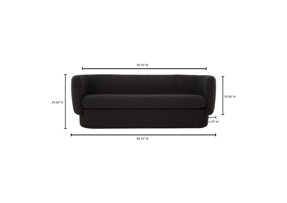 JM-1001-02 Koba Sofa Maya Black