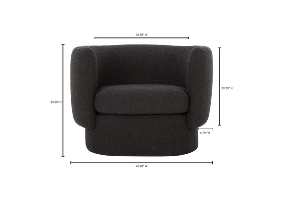 JM-1002-02 Koba Chair Maya Black