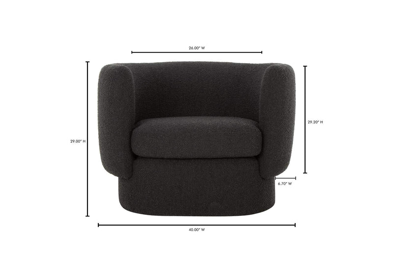 JM-1002-02 Koba Chair Maya Black