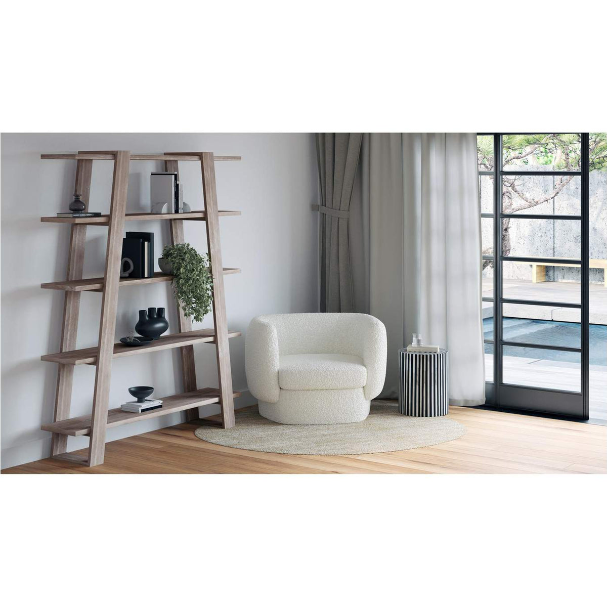 JM-1002-18 Koba Chair Maya White