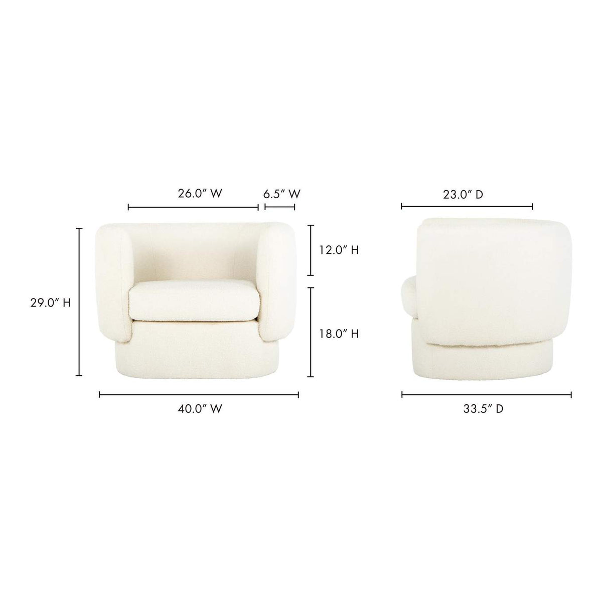 JM-1002-18 Koba Chair Maya White