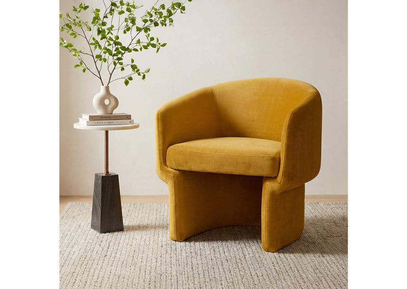 JM-1005-09 Franco Chair Mustard