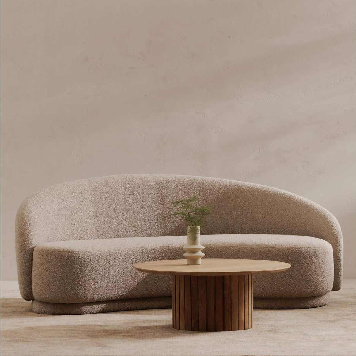 JM-1009-34 Excelsior Sofa Shiitake Beige
