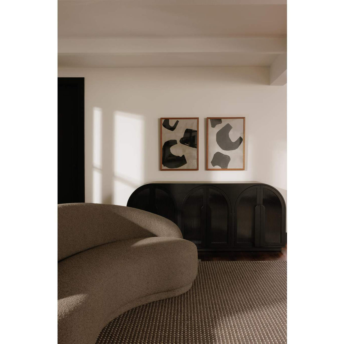 JM-1009-39 Excelsior Sofa Warm Taupe