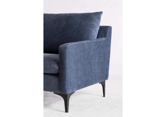 JM-1010-26 Paris Armchair Blue