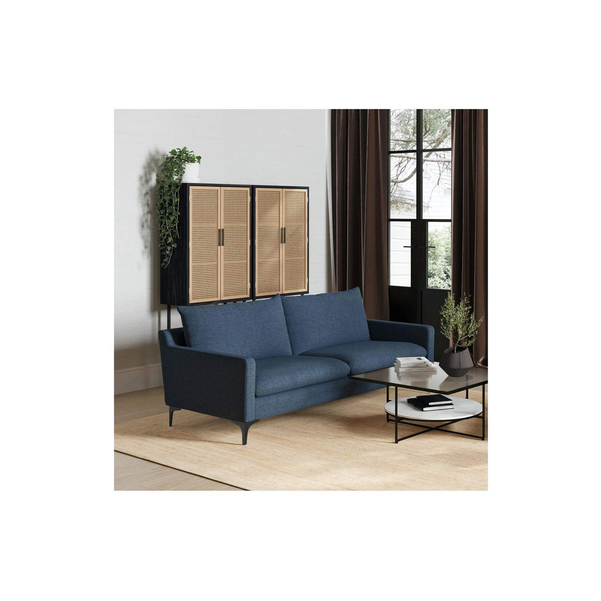 JM-1011-26 Paris Sofa Blue
