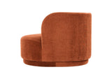 JM-1016-06 Yoon Chaise Right Fired Rust