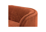 JM-1016-06 Yoon Chaise Right Fired Rust