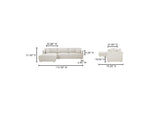 JM-1027-05-L-0 Bryn Sectional Left Oyster