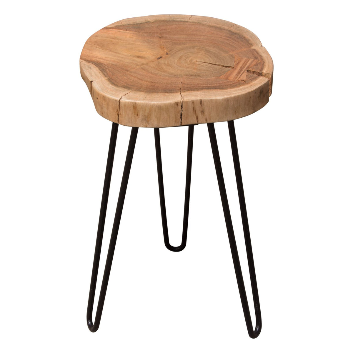 Joss Natural Acacia One of a Kind Live Edge Accent Table