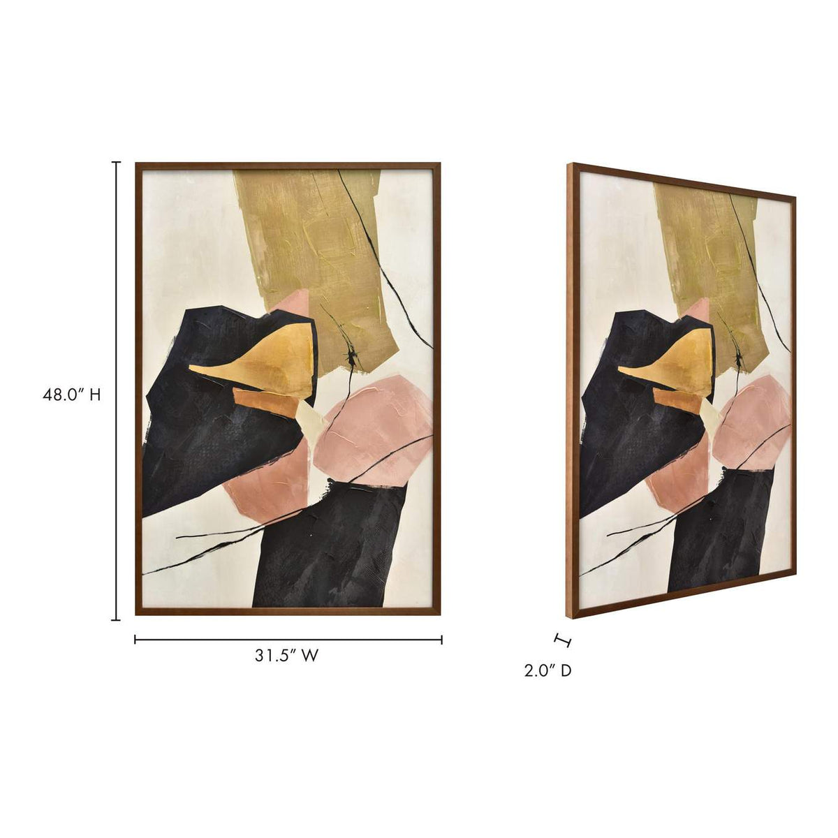 JQ-1037-37 Anni Framed Painting