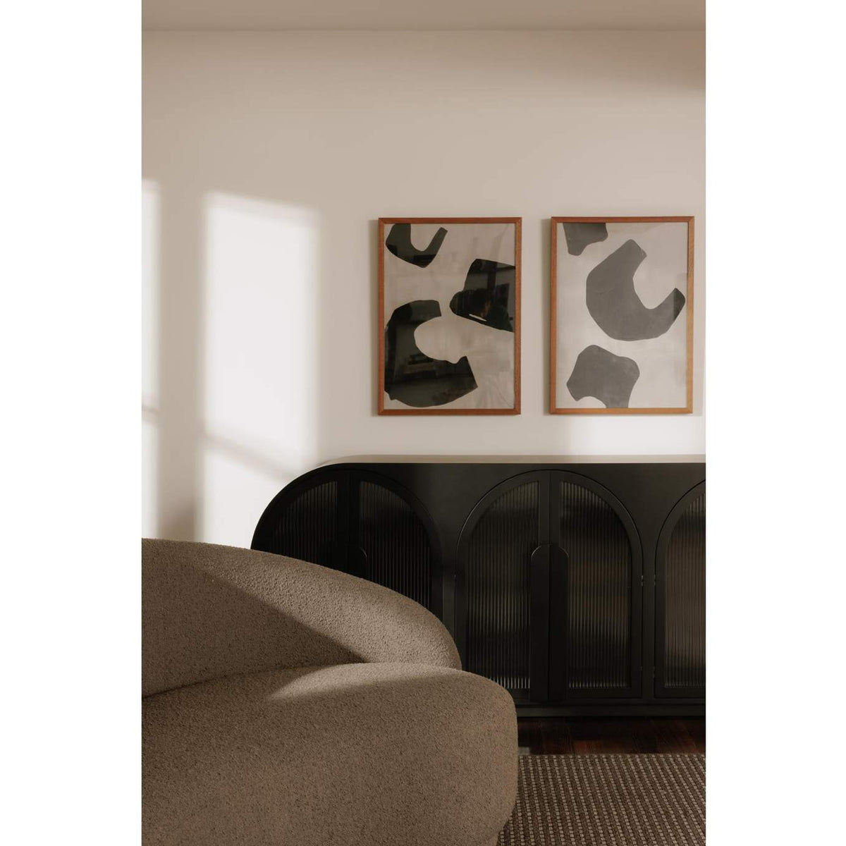 JQ-1039-37 Wells 2 Framed Painting