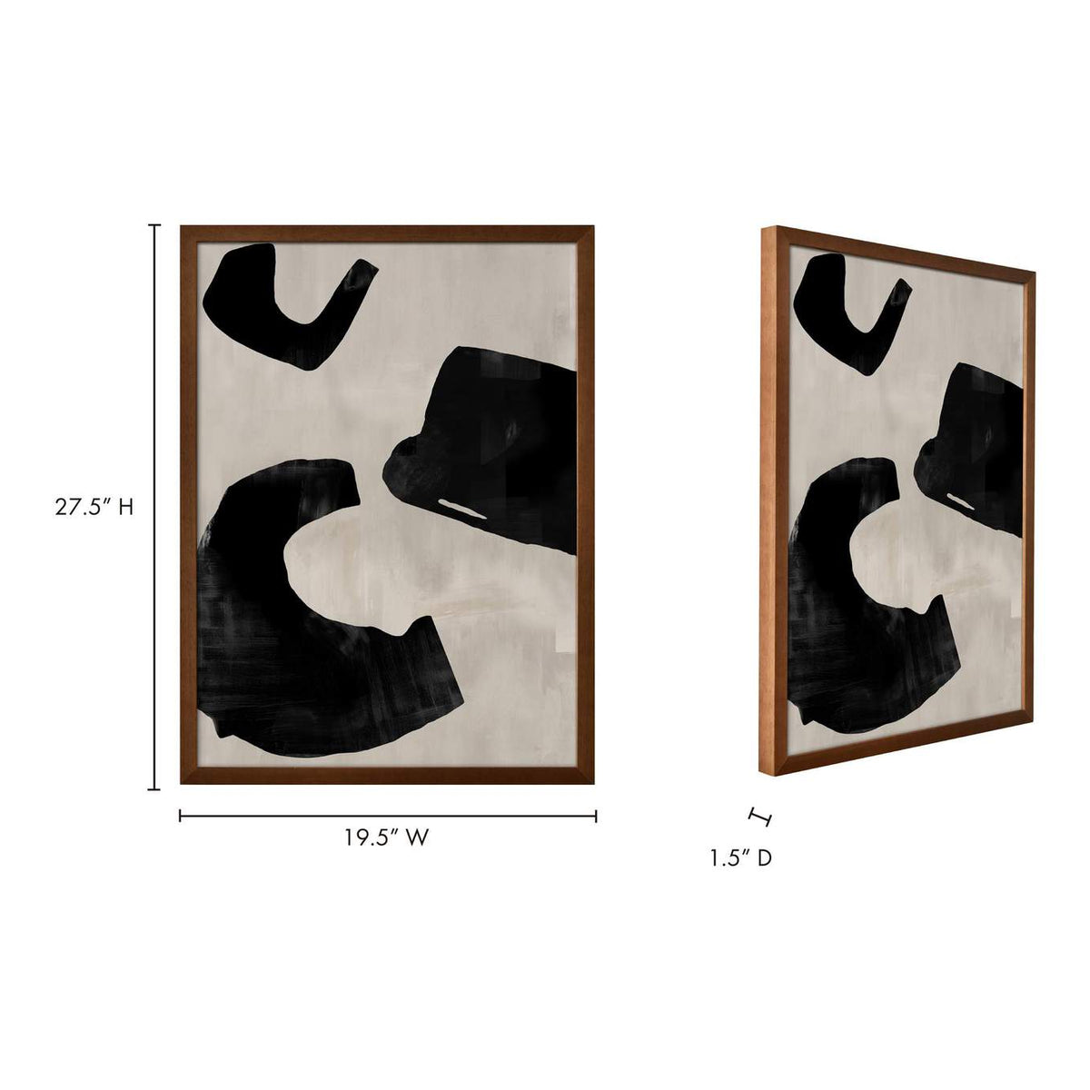 JQ-1039-37 Wells 2 Framed Painting