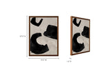 JQ-1039-37 Wells 2 Framed Painting