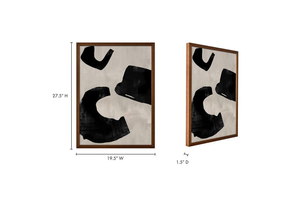 JQ-1039-37 Wells 2 Framed Painting