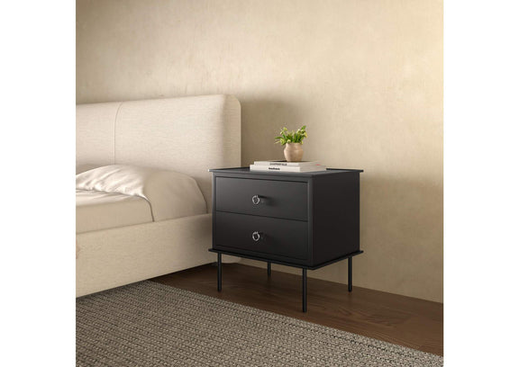 JU-1006-02 Reagan Nightstand Black