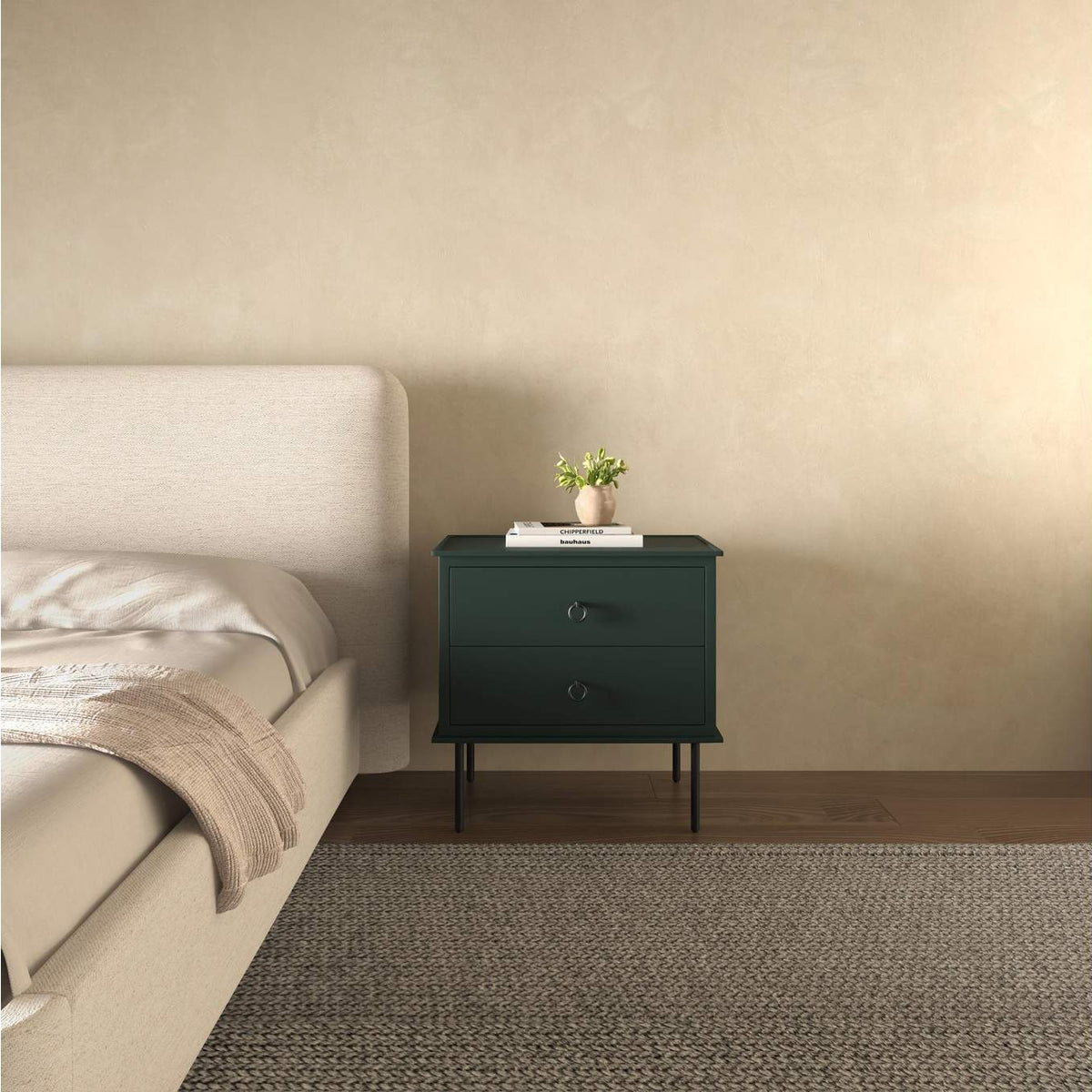 JU-1006-27 Reagan Nightstand Deep Green