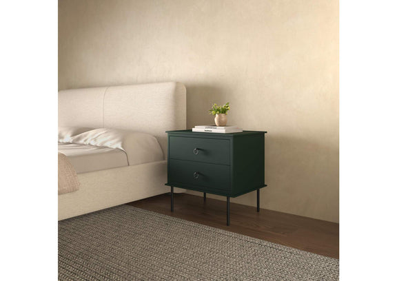 JU-1006-27 Reagan Nightstand Deep Green