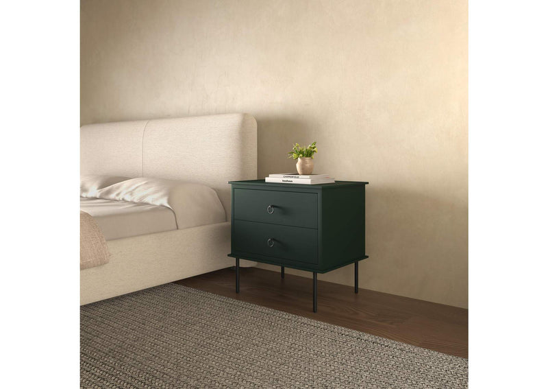 JU-1006-27 Reagan Nightstand Deep Green