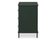 JU-1007-27 Reagan 3 Drawer Nightstand Deep Green