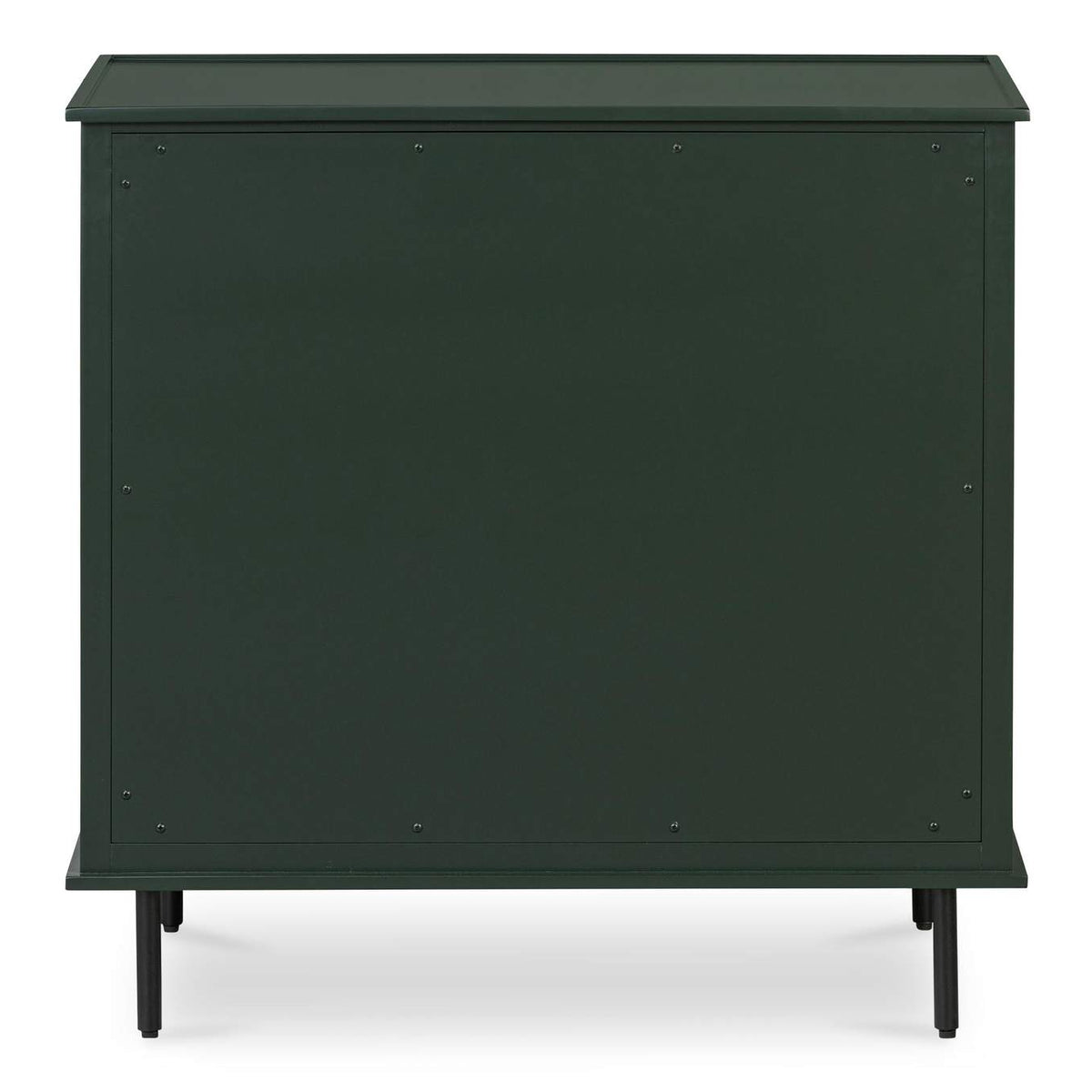 JU-1007-27 Reagan 3 Drawer Nightstand Deep Green