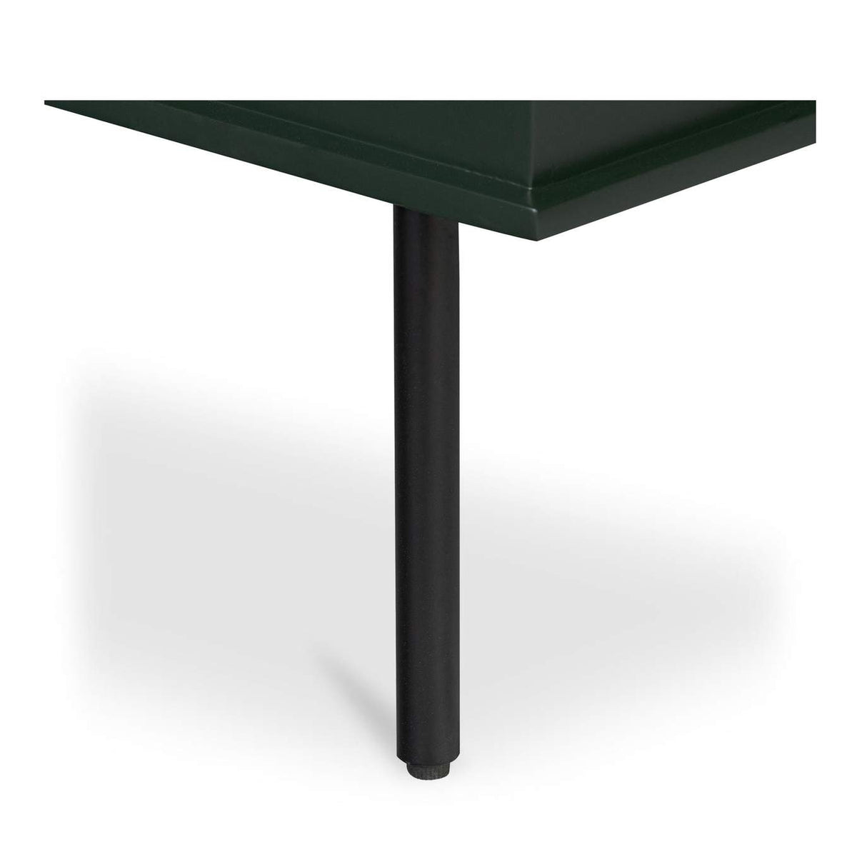 JU-1007-27 Reagan 3 Drawer Nightstand Deep Green