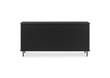 JU-1008-02 Reagan 6 Drawer Dresser Black