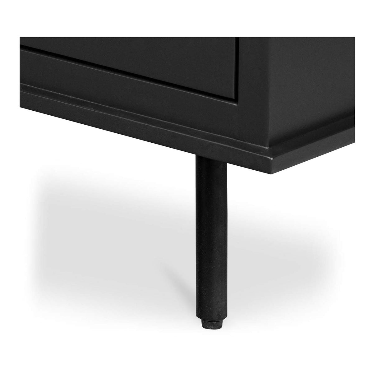 JU-1008-02 Reagan 6 Drawer Dresser Black