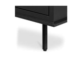 JU-1008-02 Reagan 6 Drawer Dresser Black