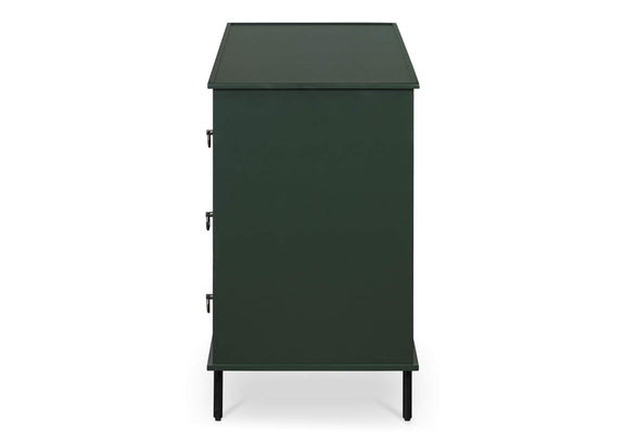 JU-1008-27 Reagan 6 Drawer Dresser Deep Green