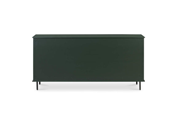 JU-1008-27 Reagan 6 Drawer Dresser Deep Green