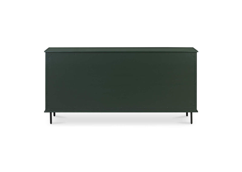 JU-1008-27 Reagan 6 Drawer Dresser Deep Green
