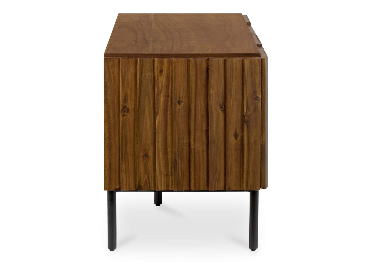 JU-1011-03 Lincoln Media Cabinet Brown