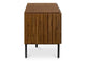 JU-1011-03 Lincoln Media Cabinet Brown