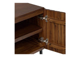 JU-1011-03 Lincoln Media Cabinet Brown