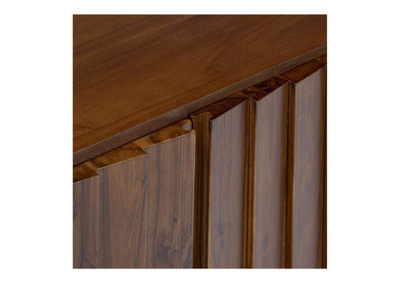 JU-1011-03 Lincoln Media Cabinet Brown