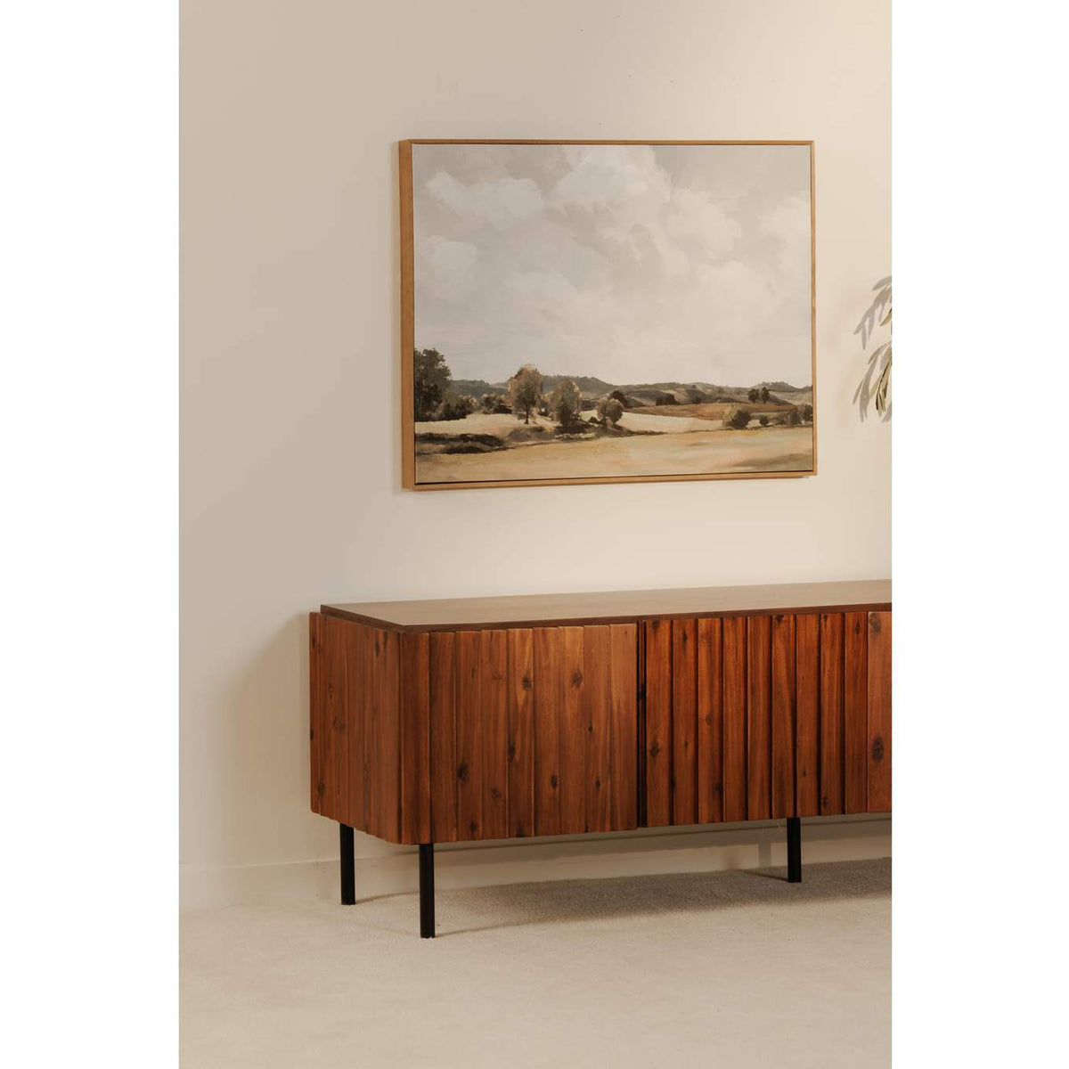 JU-1011-03 Lincoln Media Cabinet Brown