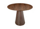 KC-1007-03-0 Otago Oval Dining Table Walnut Brown