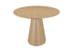 KC-1007-24-0 Otago Oval Dining Table Natural Oak