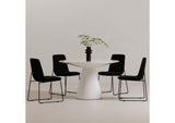 KC-1028-18-0 Otago 47In Round Dining Table White