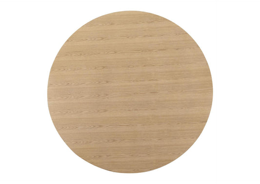 KC-1028-24-0 Otago 47In Round Dining Table Oak