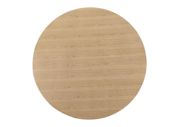 KC-1028-24-0 Otago 47In Round Dining Table Oak