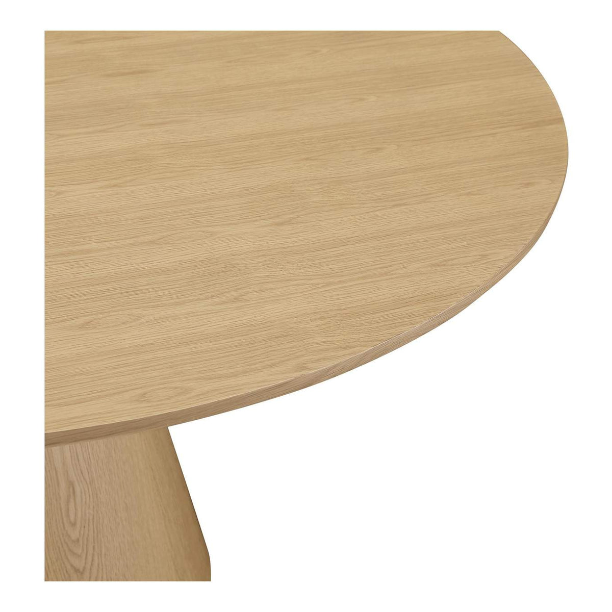 KC-1028-24-0 Otago 47In Round Dining Table Oak