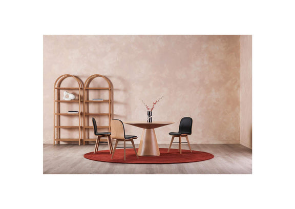 KC-1028-24-0 Otago 47In Round Dining Table Oak