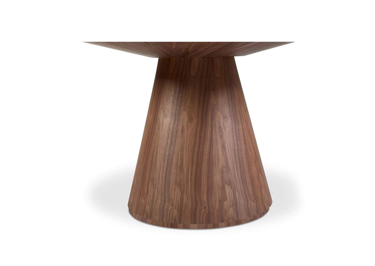 KC-1029-03-0 Otago Round 54In Dining Table Walnut Brown