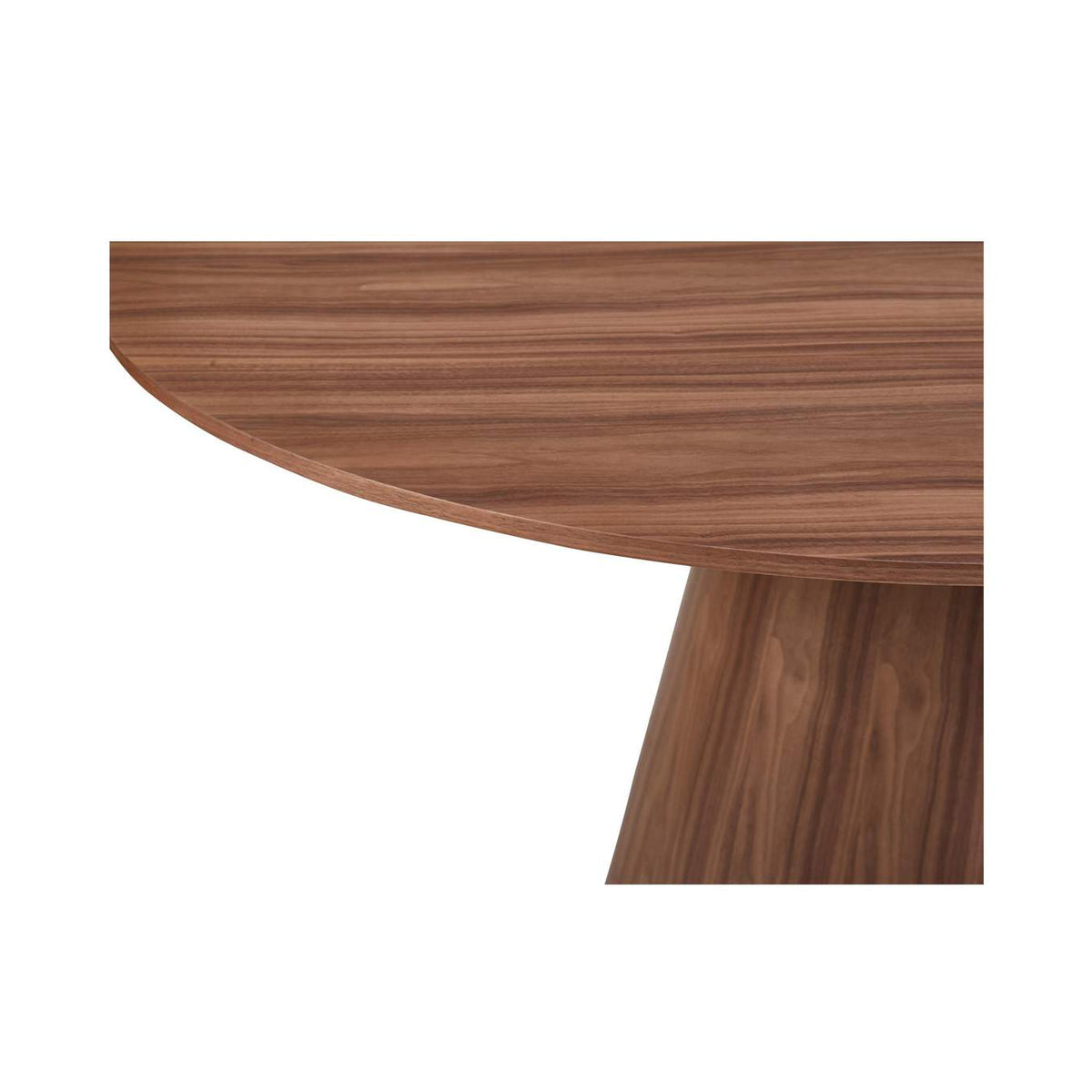 KC-1029-03-0 Otago Round 54In Dining Table Walnut Brown