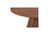 KC-1029-03-0 Otago Round 54In Dining Table Walnut Brown