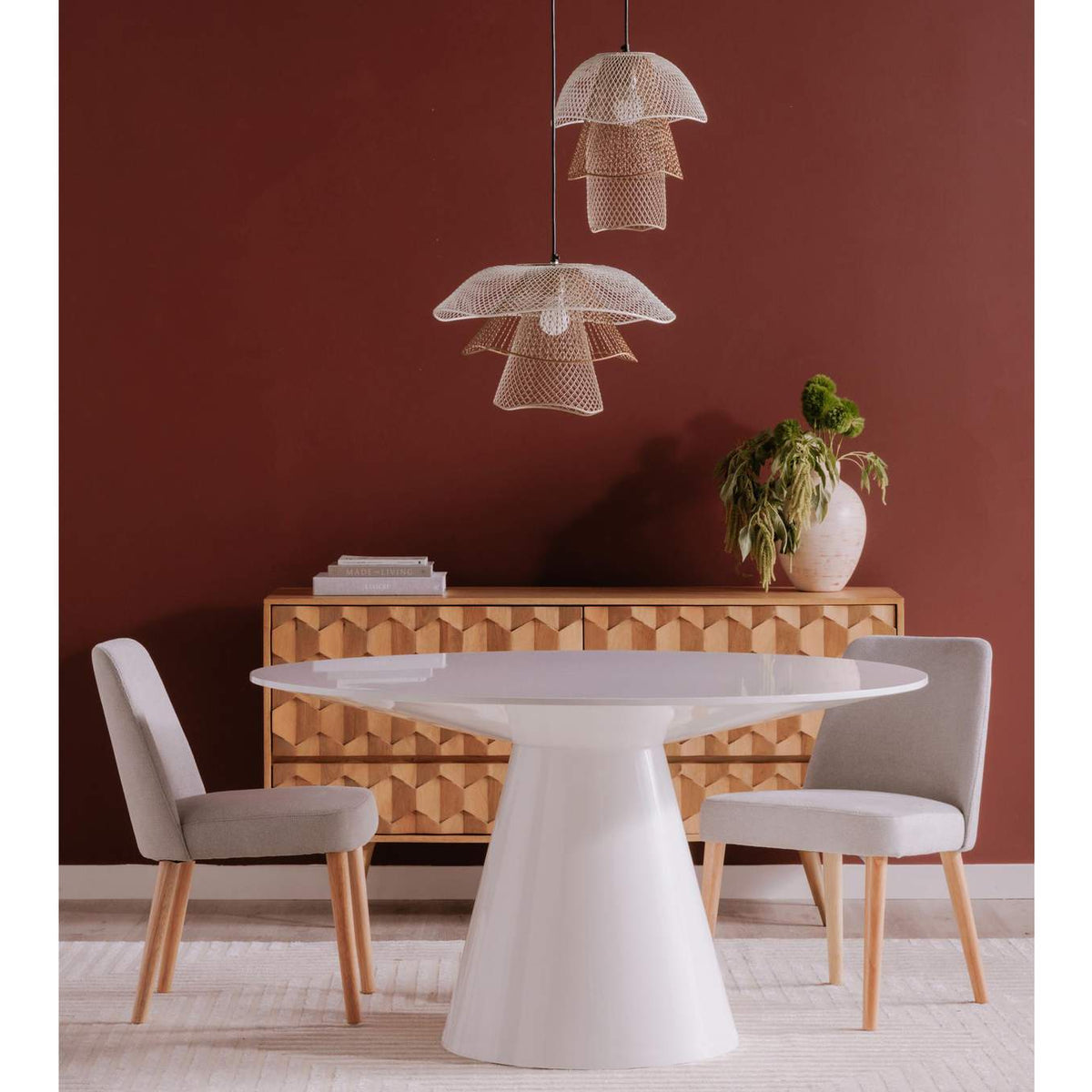 KC-1029-18-0 Otago Round 54In Dining Table