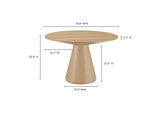 KC-1029-24-0 Otago Round 54In Dining Table
